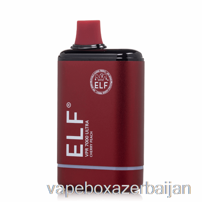 Vape Azerbaijan ELF VPR 7000 Ultra Disposable Cherry Peach